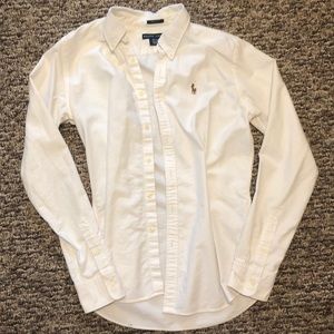 Slim fit button down